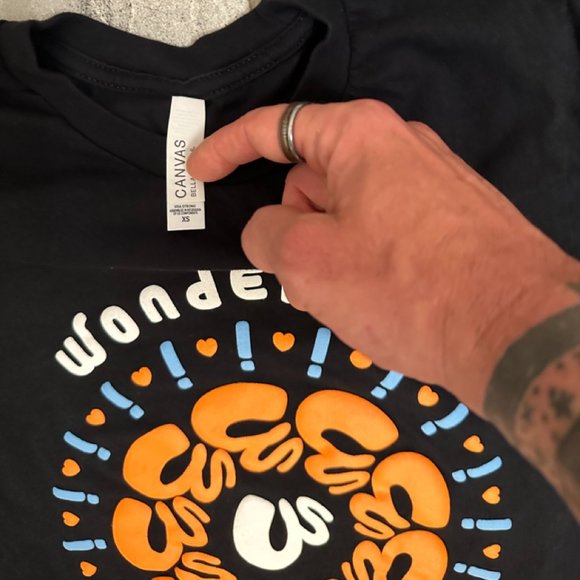 NWOT Rare WonderBus Music Festival 2019 Band Lineup Vintage Concert T-Shirt - Picture 5 of 5